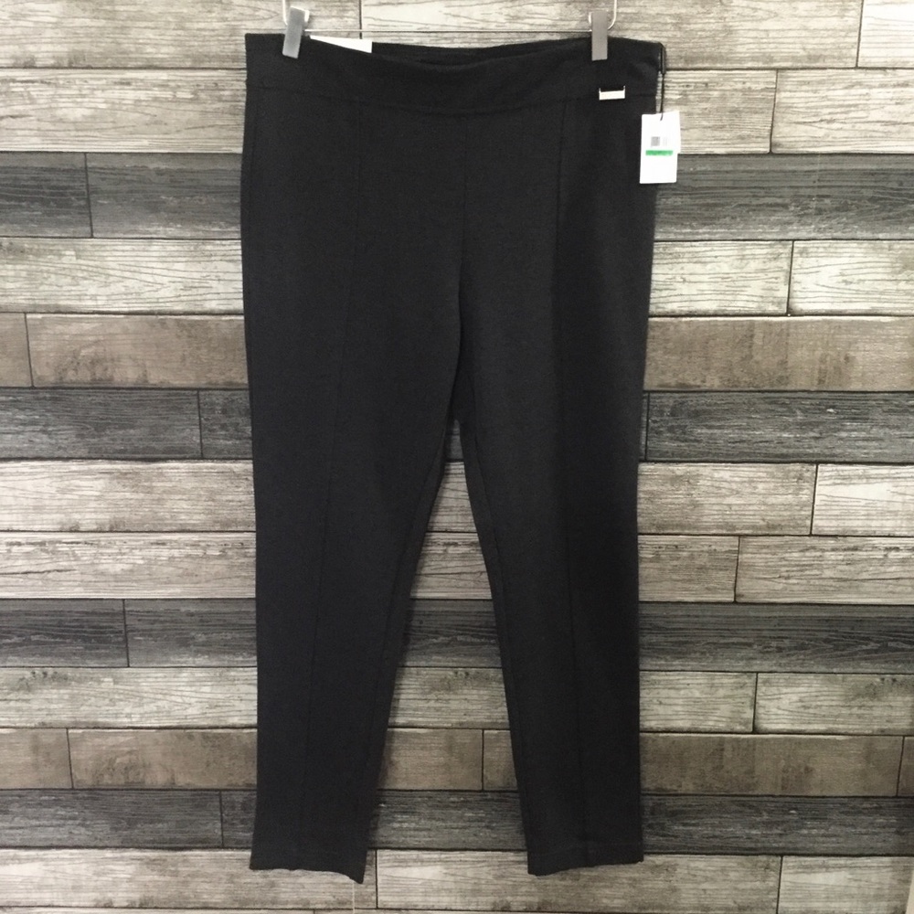 NWT Calvin Klein “Madison” power stretch pants L